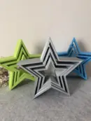 Weihnachtssterne im 3er Set – Deko zum Selbstgestalten
