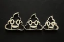 Ausstechform Poop Emoji