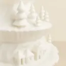 Deko-Weihnachtsbaum mit Zug
