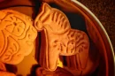 Ausstechform Dalahäst mit Stempel