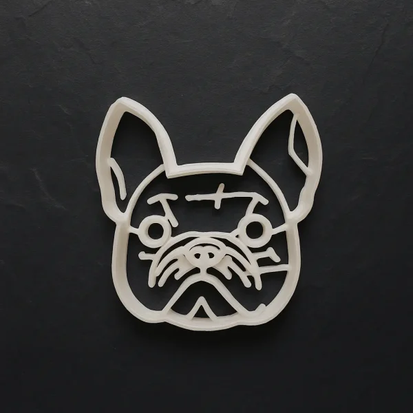 Ausstechform Französische Bulldogge – Detailansicht