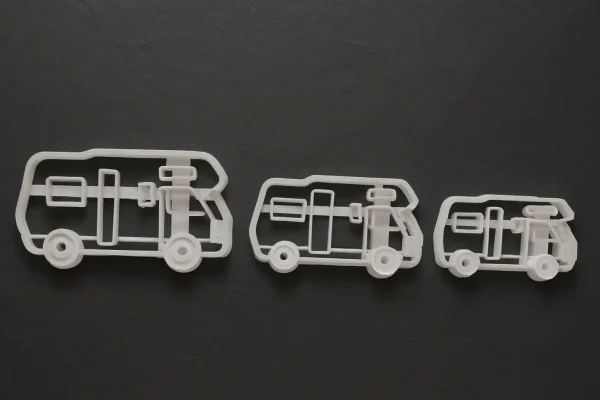Ausstechform Minivan Detailansicht