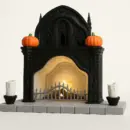 amin Dekoration im Gothic-Stil mit Kürbissen