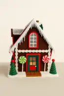 Lebkuchenhaus – dekoratives Haus für Winter & Weihnachten