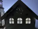 Schlittenfahrt im Weihnachtsdorf – seitliche Ansicht
