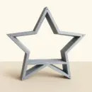 Weihnachtsstern 25,5 cm mit Platte