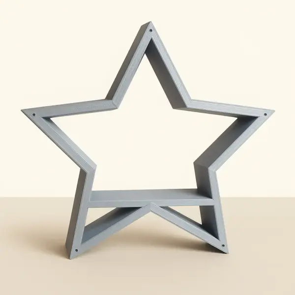 Weihnachtsstern 25,5 cm mit Platte