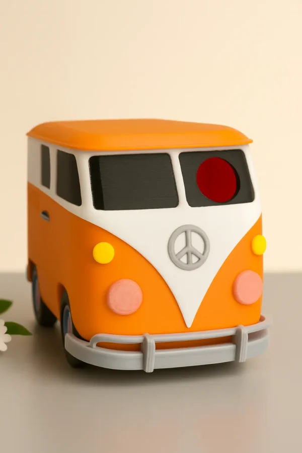 Vogelhaus/Nistkasten Campervan Kultbus im Garten