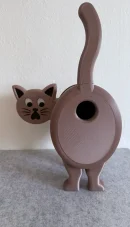 Vogelhaus/Nistkasten Die Katze