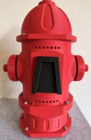 Vogelhaus/Nistkasten Hydrant im Garten