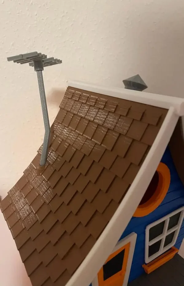 Vogelhaus/Nistkasten Tiny Haus mit Halterung