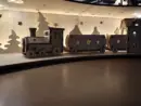 Weihnachtsdorf Winterstadt mit Lokomotive – Lokomotive im Detail
