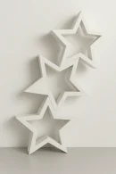 Sterne zur Weihnachtsdeko – für DIY Projekte, einzeln oder als 3er-Set